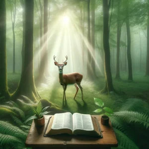 What does a deer symbolize in the bible?